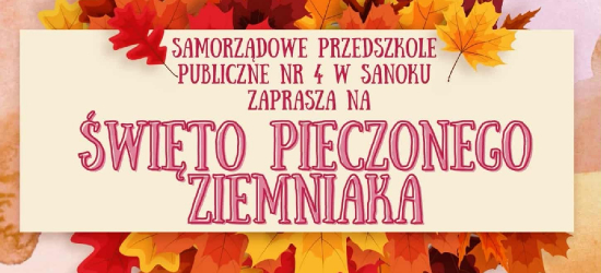 Święto Pieczonego Ziemniaka w Sanoku. Rodzinne spotkanie w ogrodzie przedszkolnym