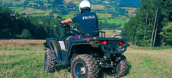 Wypadek na quadzie w Wojtkowej. Ranny pasażer trafił do szpitala
