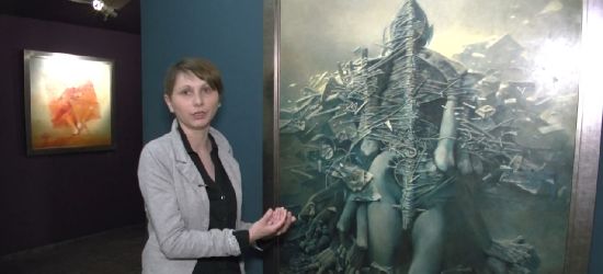 Dzieła Beksińskiego nie tylko w Sanoku. Odwiedzamy galerię w Częstochowie (VIDEO)
