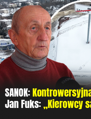 SANOK: Kontrowersyjna wysepka na Dąbrówce. Jan Fuks: „Kierowcy są zmuszani do łamania przepisów” [VIDEO, ZDJĘCIA]