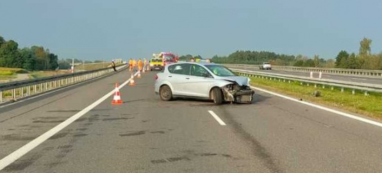 PODKARPACIE: Tragiczny wypadek na autostradzie. Śmiertelne potrącenie (ZDJĘCIA)