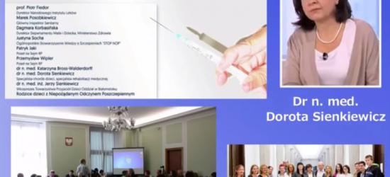 Dlaczego w Polsce szczepi się dzieci rtęcią i aluminium ? Debata w Sejmie pt. „Obowiązek szczepień w Polsce” – dr n. med. Dorota Sienkiewicz