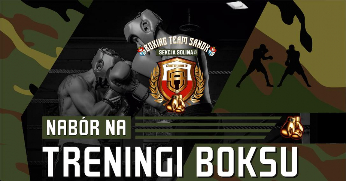 Street Autonomy Sanok otwiera sekcję boksu w Solinie. Nabór dla dzieci i dorosłych