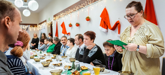 Świąteczna atmosfera w WTZ „Progres”. Wspólne spotkanie pełne życzliwości i podsumowań [ZDJĘCIA]