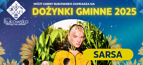 Gminne dożynki w Bukowsku. Sarsa gwiazdą wieczoru!
