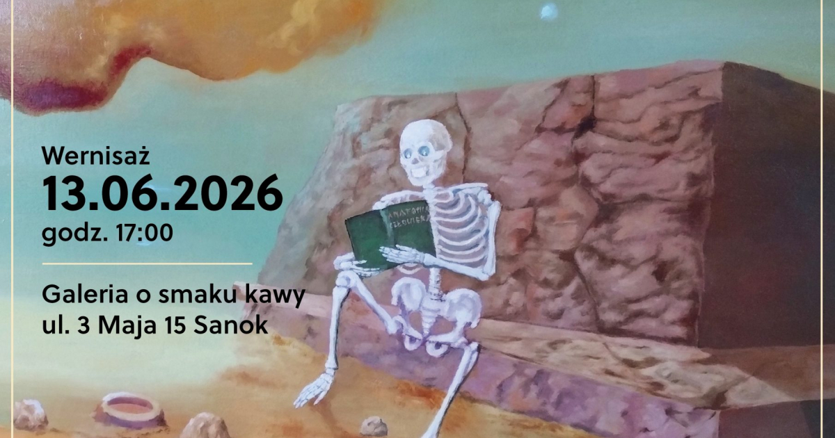 SANOK: Wernisaż wystawy Ryszarda Porzuczka