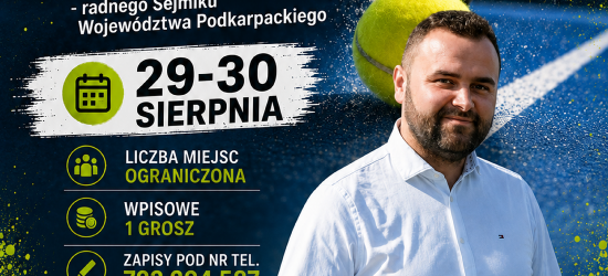 Sportowe emocje w Jaśle! Turniej Tenisa Ziemnego o Puchar Mateusza Lechwara