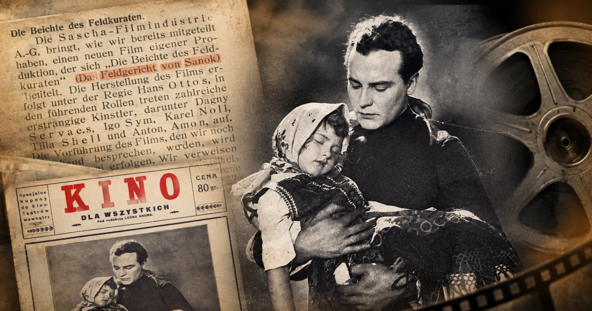Jak Sanok trafił do wiedeńskiego filmu i stał się hitem kina niemego z Igo Symem? [ZDJĘCIA]
