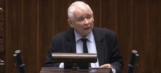 Kaczyński do opozycji: Wielu z was będzie siedzieć (WIDEO)