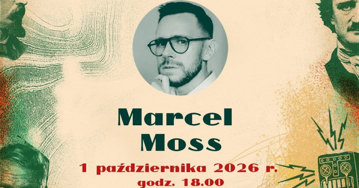 Spotkanie autorskie z Marcelem Mossem w Sanoku