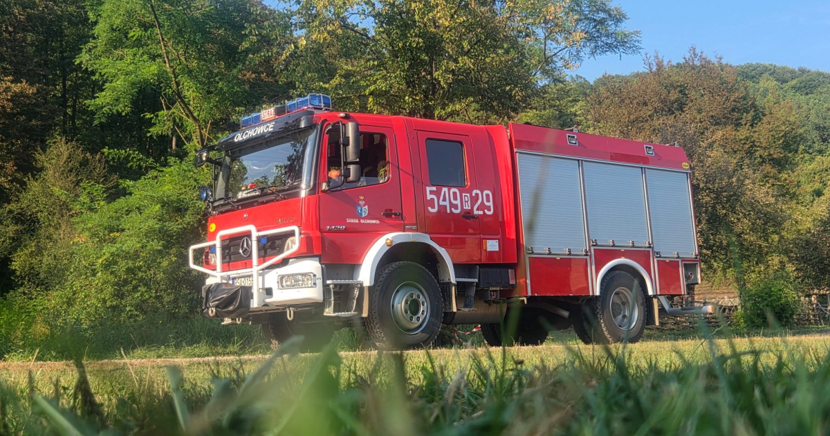 SANOK. Nowy sprzęt trafił do strażaków z Olchowiec [ZDJĘCIA]