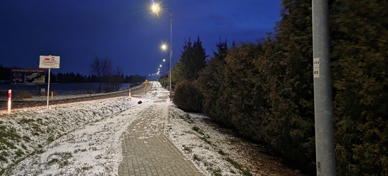 GMINA SANOK: Nowoczesne i energooszczędne oświetlenie. Zakończono ważną inwestycję
