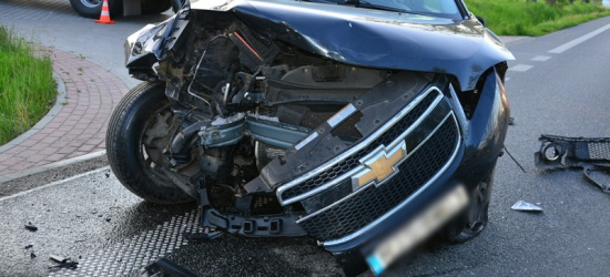 REGION: Zderzenie trzech samochodów (FOTO)
