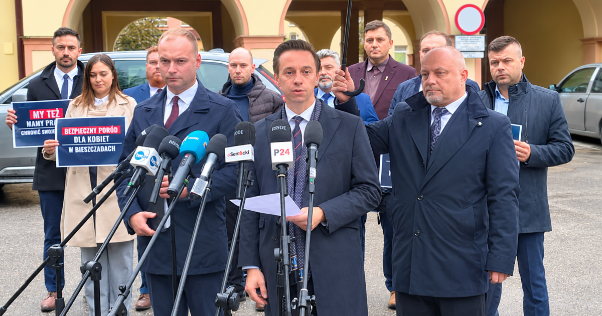 MARSZAŁEK BOSAK w SANOKU: Patologia w systemie zdrowia w którym niewielka grupa czerpie korzyści