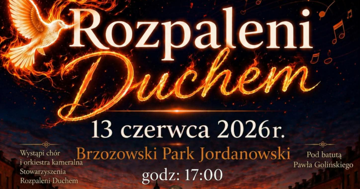 Chór i orkiestra „Rozpaleni Duchem” wystąpią w Brzozowie
