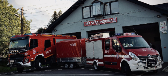 Nowy sprzęt dla strażaków-ochotników z OSP Strachocina [ZDJĘCIA]
