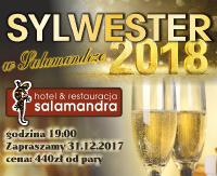 Hotel Salamandra zaprasza na wystrzałową Zabawę Sylwestrową 2017/2018