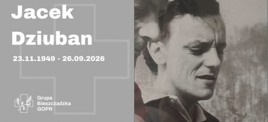 Zmarł Jacek Dziuban – wieloletni Naczelnik Grupy Bieszczadzkiej GOPR