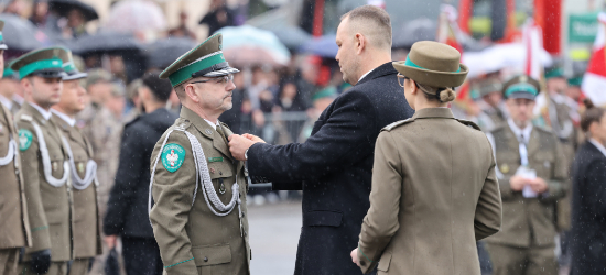 Prezydent uhonorował Bieszczadzkich Strażników Granicznych [ZDJĘCIA]