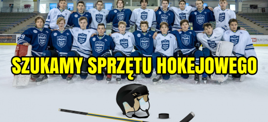 Szukamy sprzętu hokejowego, dla młodych hokeistów z Ukrainy