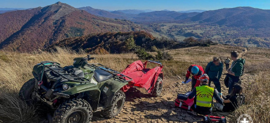 BIESZCZADY24.PL: Wyczerpanie, urazy i poszukiwania. Ratownicy GOPR w akcji (ZDJĘCIA)