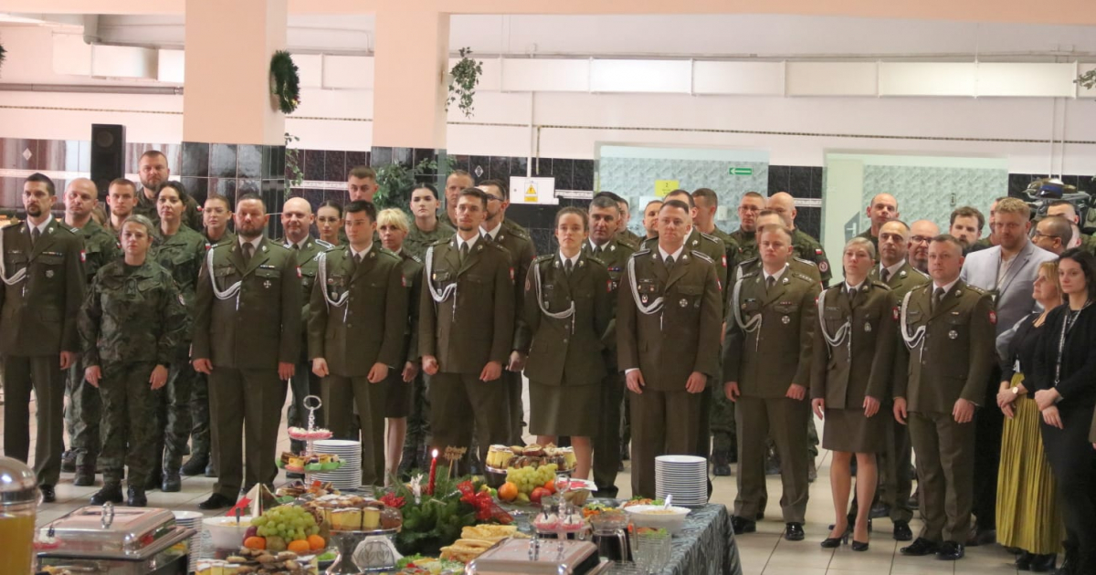 Wigilijne spotkanie żołnierzy Garnizonu Przemyśl [ZDJĘCIA]