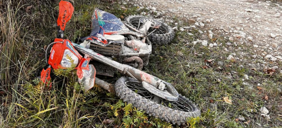 Nielegalne rajdy motocyklowe w lasach powiatu sanockiego (ZDJĘCIA)