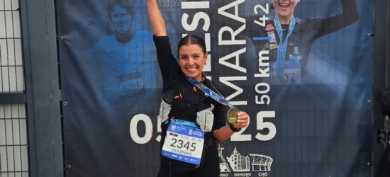 Policjantka z Ustrzyk Dolnych pokonała ponad 42 kilometry w Silesia Marathon 2025 [ZDJĘCIA]