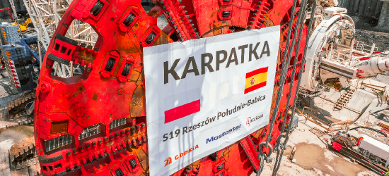 Zakończenie drążenia pierwszej nitki tunelu S19 Rzeszów Południe-Babica. OGLĄDAJ NA ŻYWO