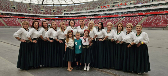 KGW Nagórzanki na Stadionie Narodowym! Reprezentowały Podkarpacie w finale Bitwy Regionów [ZDJĘCIA]