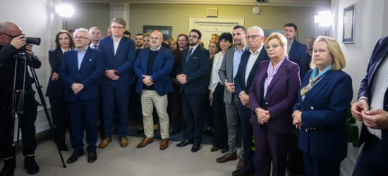 Przedstawiciele Powiatu Sanockiego na szkoleniu obronnym w Rzeszowie [ZDJĘCIA]