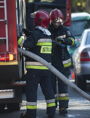 KROSNO: Pożar na krytej pływalni. Ewakuowano 70 osób!