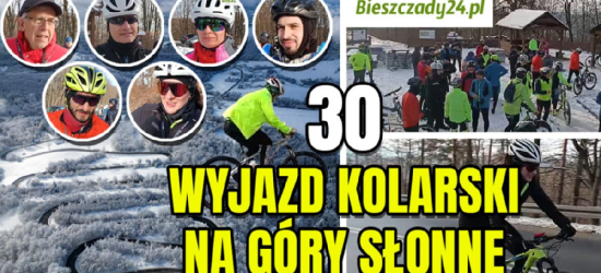 Nowy rok na rowerze. 30 wyjazd kolarski na Góry Słonne! (VIDEO)