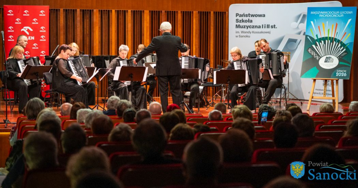 Międzynarodowa Wiosna Akordeonowa w Sanoku! Za nami magiczna inauguracja [ZDJĘCIA]