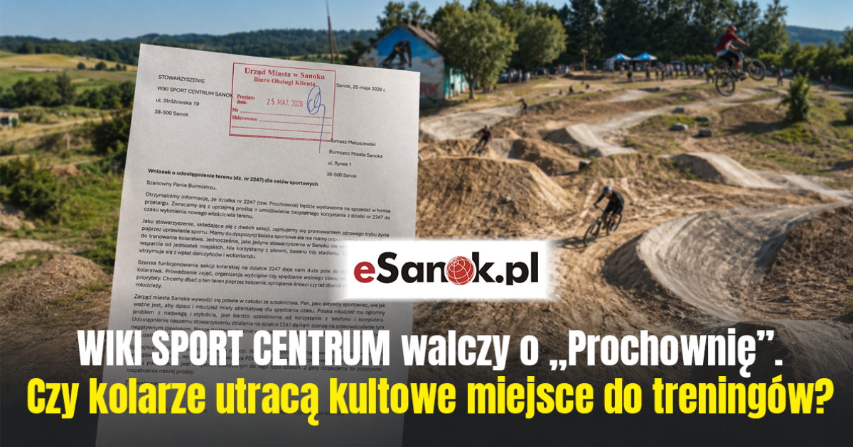 WIKI SPORT CENTRUM walczy o &bdquo;Prochownię&rdquo;. Czy kolarze utracą kultowe miejsce do trening&oacute;w?