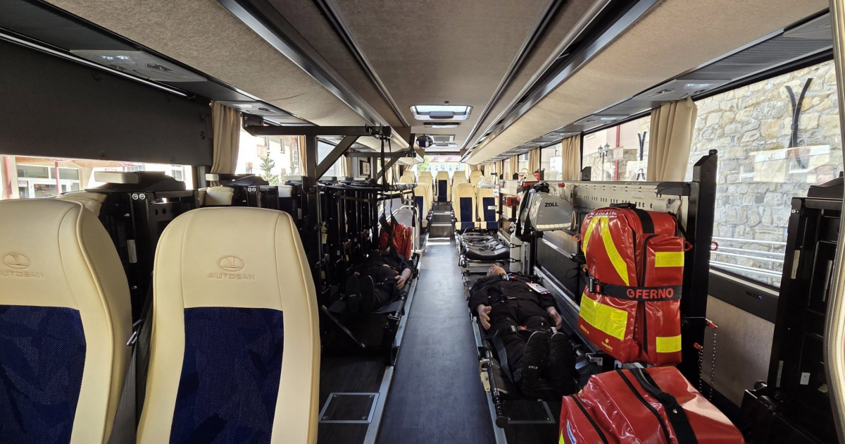 SANOK. Autosan przedstawił „BIESA” – nowy autobus dual use do zadań specjalnych!