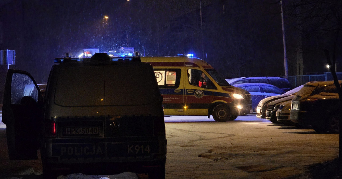 SANOK: Zatrucie tlenkiem węgla na ul. Cegielnianej. Dwie osoby trafiły do szpitala