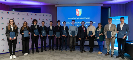 Michał Kluczyński stypendystą wojewódzkiego programu „Nie zagubić talentu”