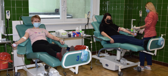 Ochotnicy oddali krew dla rannych żołnierzy i ludności z Ukrainy (ZDJĘCIA)