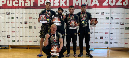 Samuraj Sanok na podium Pucharu Polski MMA!