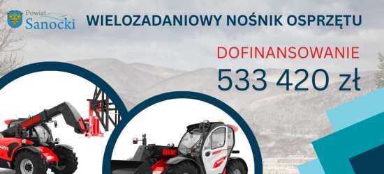 POWIAT SANOCKI: Ponad pół miliona zł na wzmocnienie ochrony ludności