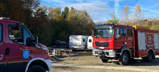 BIESZCZADY: Turysta potrzebował pomocy na szlaku. W akcji GOPR, strażacy i LPR (ZDJĘCIA)