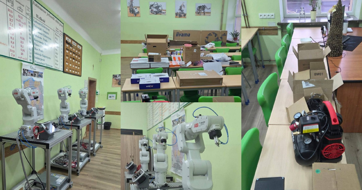 Nowoczesna pracownia automatyki i robotyki w „Mechaniku” [ZDJĘCIA]