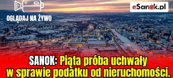 SANOK: Nadzwyczajna sesja Rady Miasta. [VIDEO]