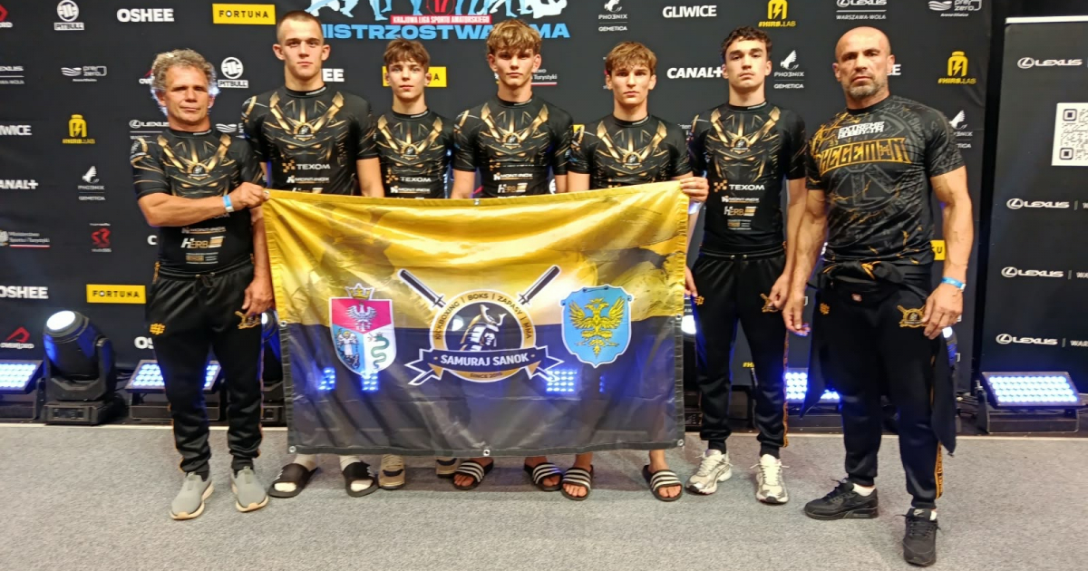 Złoto, srebro i brąz Samurajów! Kacper Ziółkowski mistrzem MMA Polska