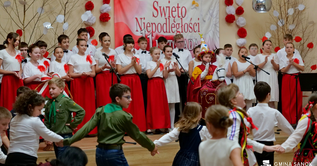 GMINA SANOK: Patriotyczne obchody Święta Niepodległości w Falejówce [ZDJĘCIA]