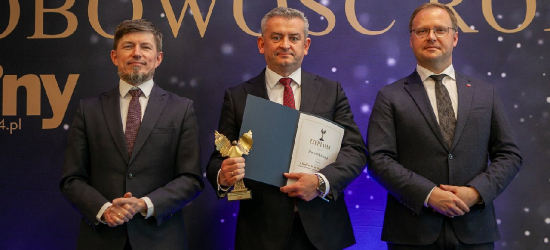 Wójt Gminy Sanok Paweł Wdowiak laureatem plebiscytu Osobowość Roku 2025