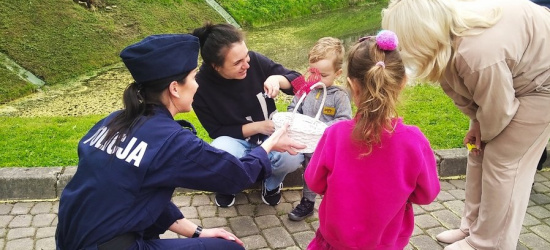 Lescy policjanci spotkali się z dziećmi z Ukrainy (ZDJĘCIA)