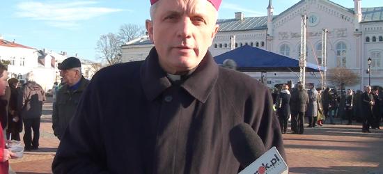 Świąteczne życzenia składa ks. biskup Stanisław Jamrozek (FILM)