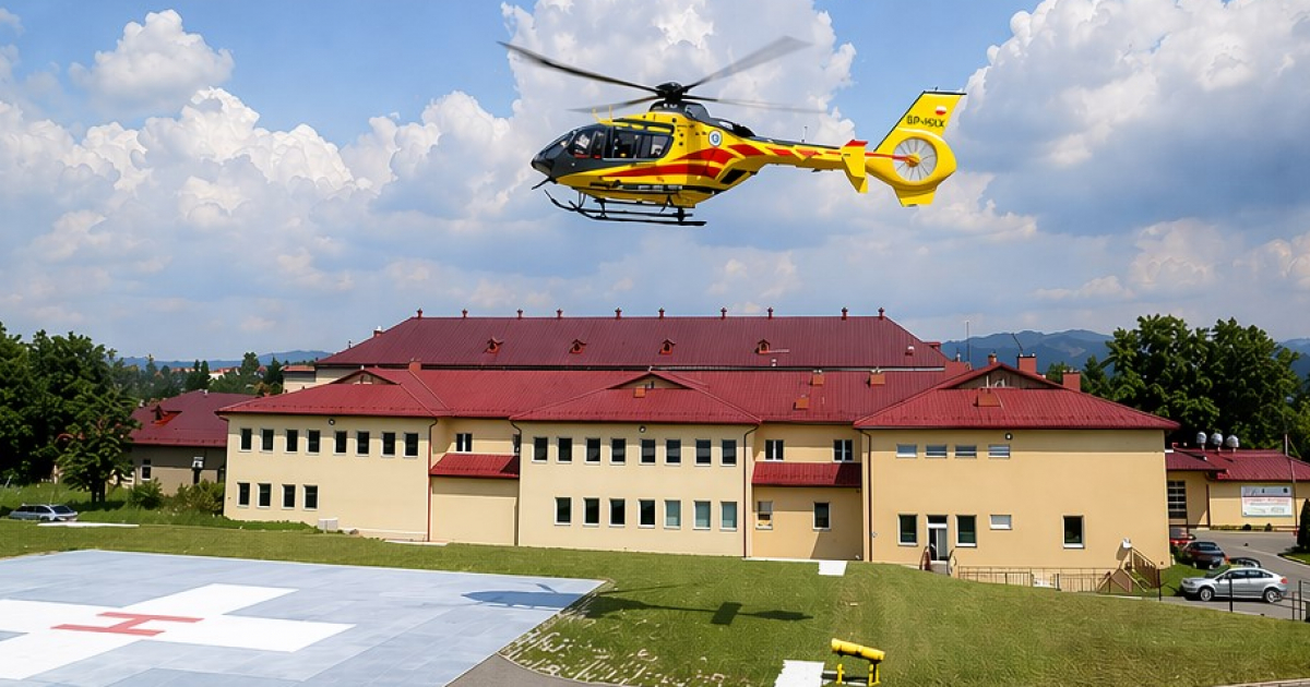 SANOK: Ponad 3 miliony złotych na lądowisko przy szpitalu.To milowy krok dla ratownictwa